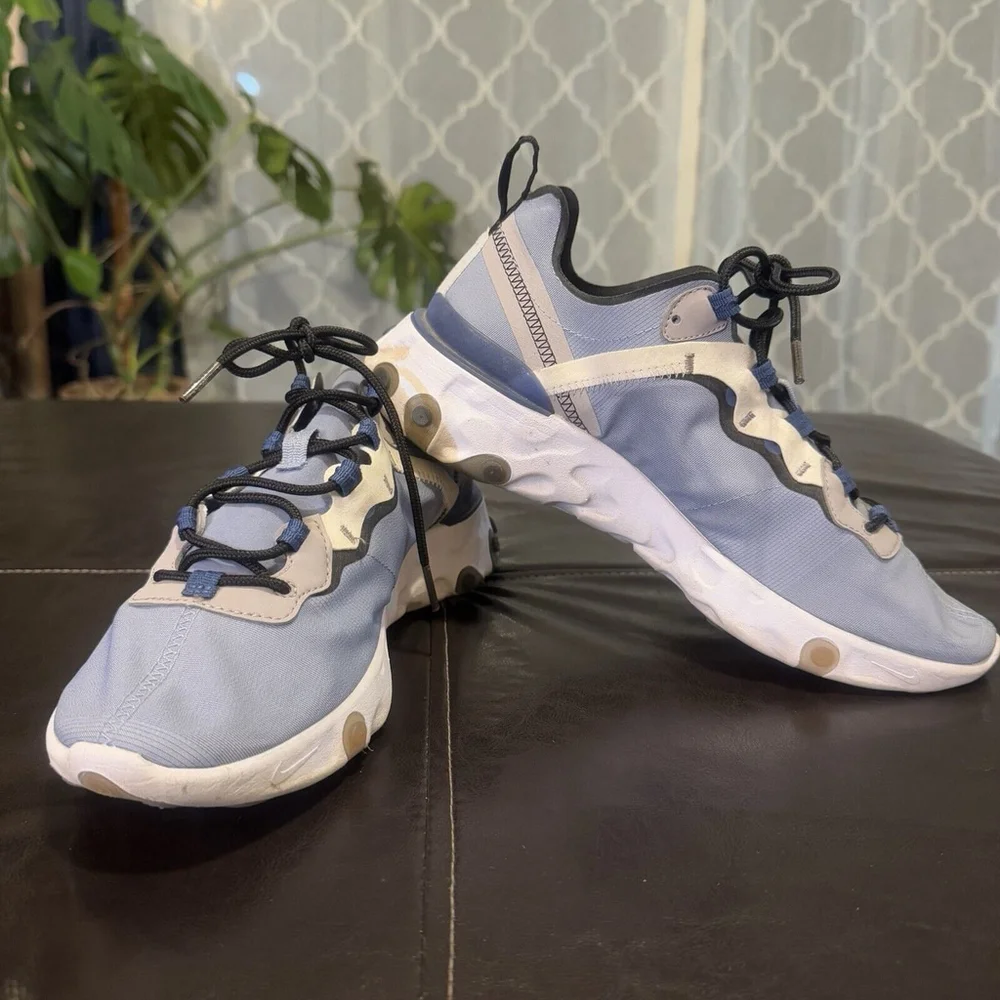 Size 8.5- Nike React Element 55 Indigo Fog